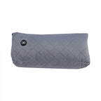 Homesmart 2 in 1 Vibrating Massage Foldable Pillow (Size 38x33x6 Cm) - Grey - Requires 2 AA Batteries (Not Included)