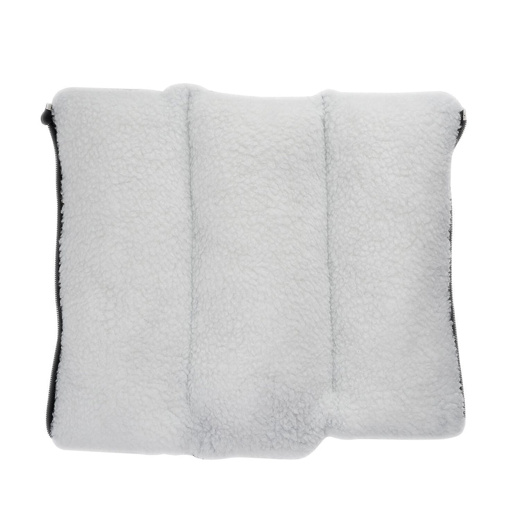 Homesmart 2 in 1 Vibrating Massage Foldable Pillow (Size 38x33x6 Cm) - Grey - Requires 2 AA Batteries (Not Included)