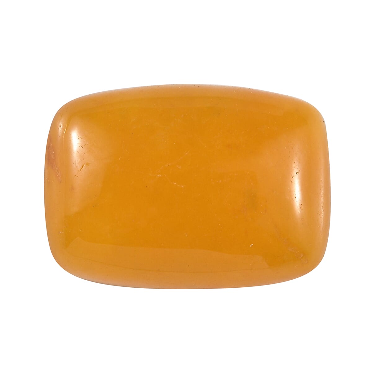 Honey Jade Loose Gemstone in Cushion Shape (14x10mm) 7814371 0