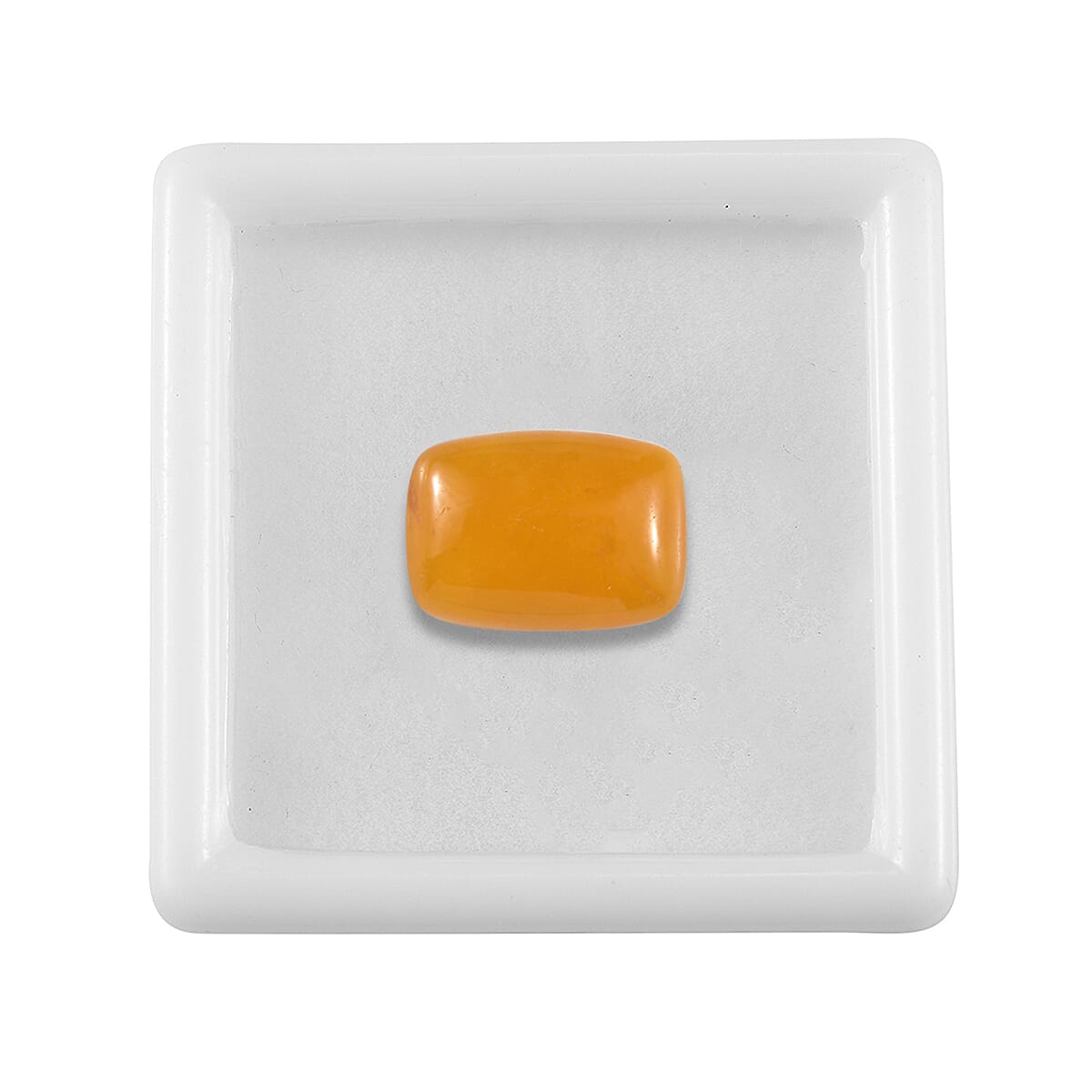 Honey Jade Loose Gemstone in Cushion Shape (14x10mm) 7814371 4