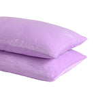 Hush Haven Jacquard Solid Comforter and Duvet (Size 200x1 cm) - Pink & White