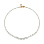SUPER RARE FIND - Natural Colour Change Hyalite Opal Necklace (Size - 18) in 18K Gold Vermeil Sterling Silver 100.00 Ct.
