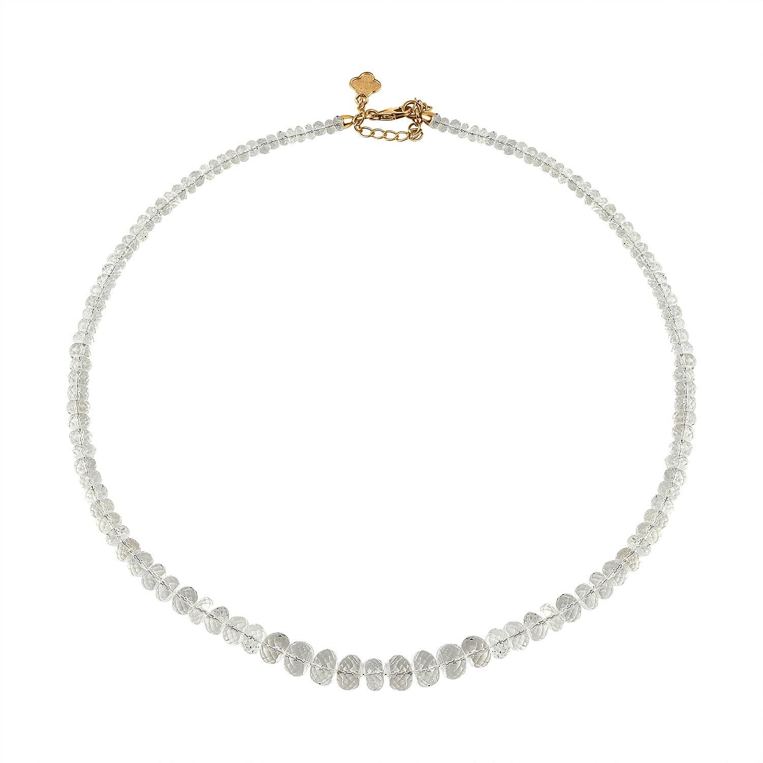 SUPER RARE FIND - Natural Colour Change Hyalite Opal Necklace (Size - 18) in 18K Gold Vermeil Sterling Silver 100.00 Ct. 7798379 0