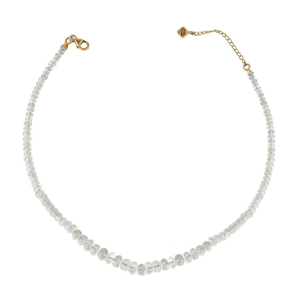 SUPER RARE FIND - Natural Colour Change Hyalite Opal Necklace (Size - 18) in 18K Gold Vermeil Sterling Silver 100.00 Ct.