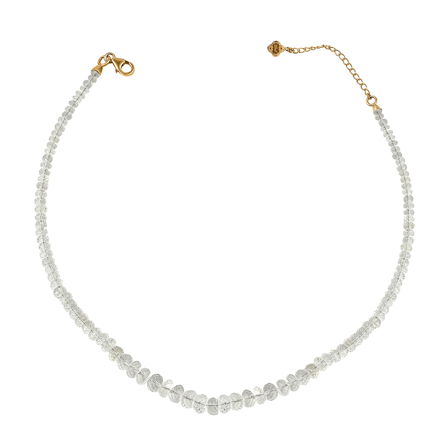 SUPER RARE FIND - Natural Colour Change Hyalite Opal Necklace (Size - 18) in 18K Gold Vermeil Sterling Silver 100.00 Ct. 7798379 1