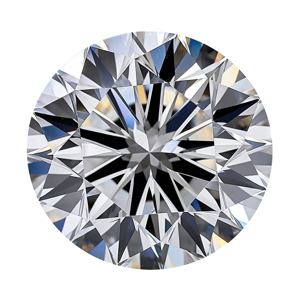LUXURIANT 1 Ct. Round Lab Grown Diamond IGI Certified (VS-D) 8309324 0