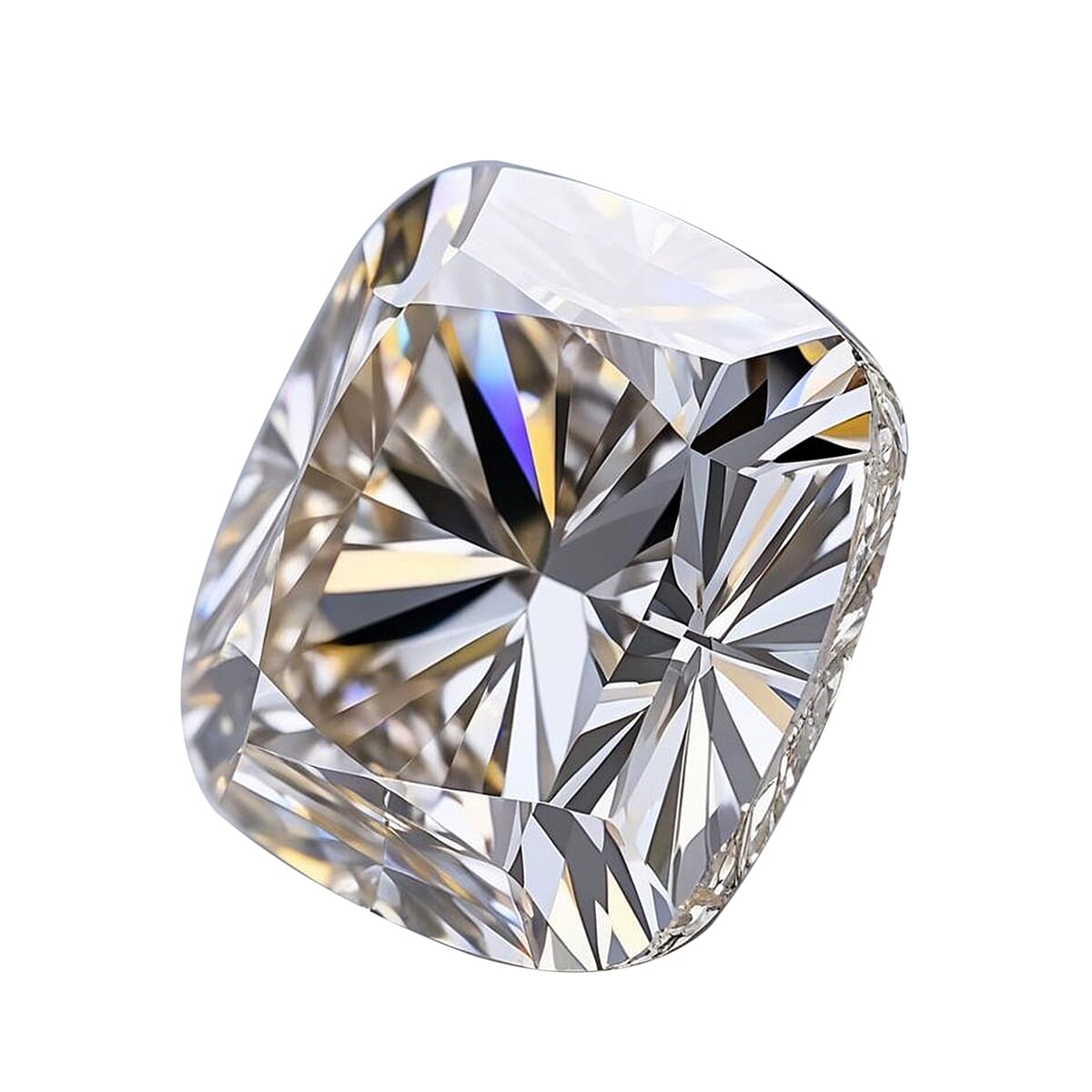LUXURIANT 5 Ct. Cushion Lab Grown Diamond IGI Certified (9.93 x 9.64 x 5.93 MM) (VS2-E) 7954509 2