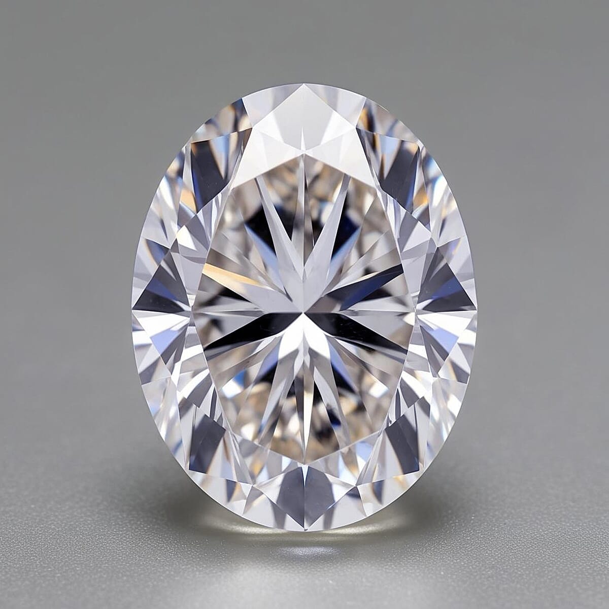 LUXURIANT 3 Ct. Oval Lab Grown Diamond IGI Certified (11.21 x 8.19 x 5.03 MM) (VS2-E) 7961893 1