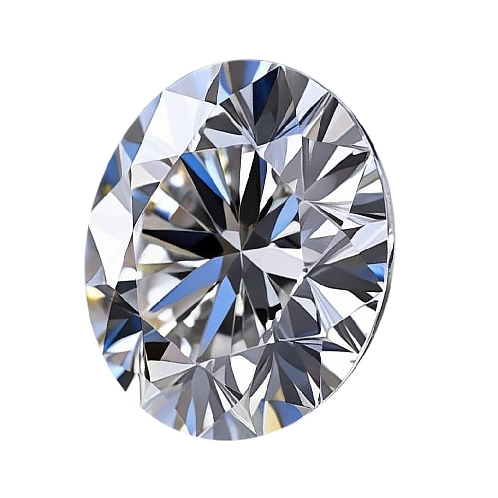 IGI Certified Lab Grown Diamond (VVS2-E) Round Cut (10.94 - 10.98 x 6.70 MM) 5.00 Ct.