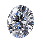 IGI Certified Round Brilliant Cut Lab Grown Diamond (VS2-G) Gemstone 3.00 Ct.
