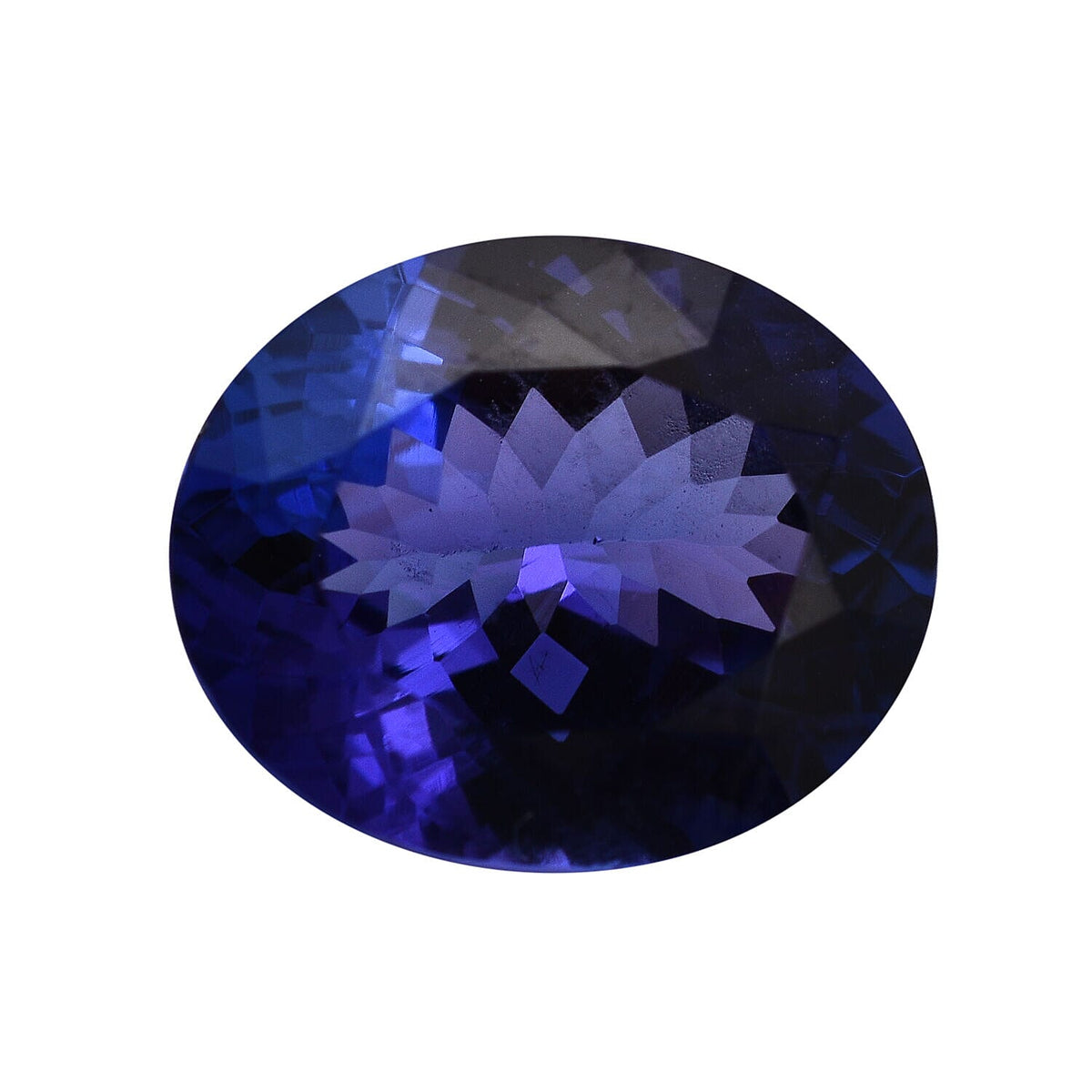 IGI Certified Tanzanite Faceted Oval  10.92x9.12 4A 3.500 Cts  (GT13465401) 3489899 0