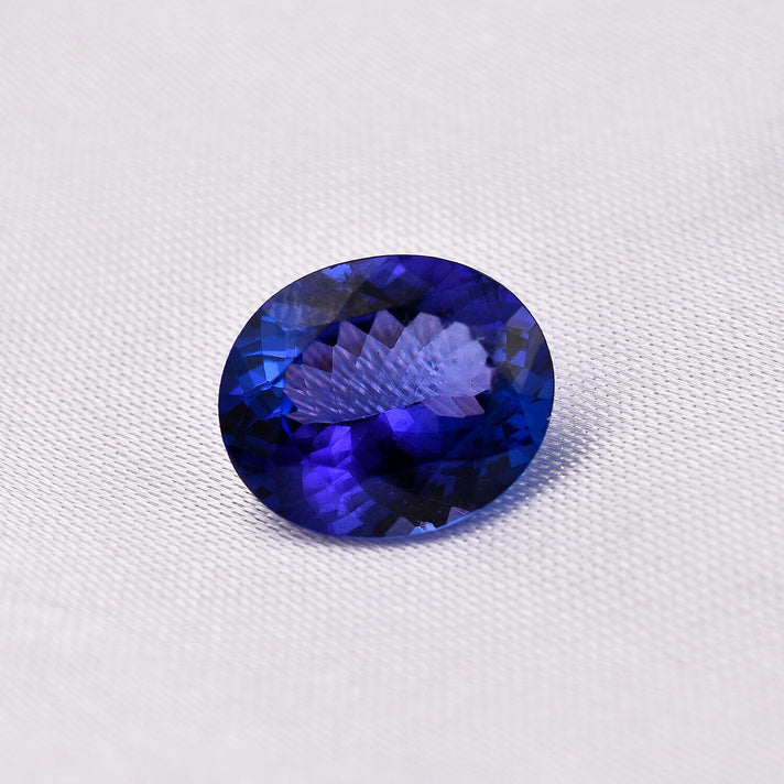 IGI Certified Tanzanite Faceted Oval  10.92x9.12 4A 3.500 Cts  (GT13465401) 3489899 2