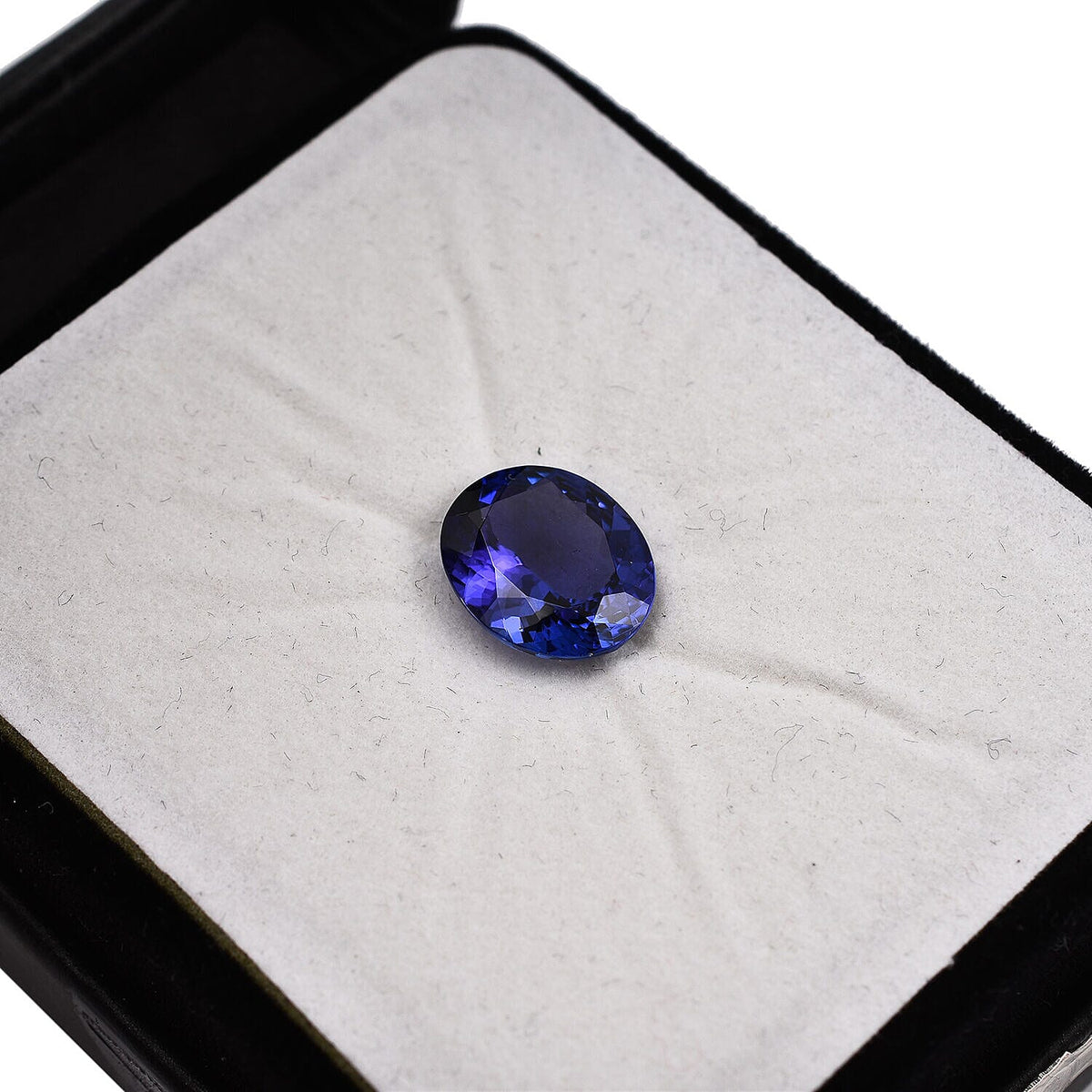 IGI Certified Tanzanite Faceted Oval  10.92x9.12 4A 3.500 Cts  (GT13465401) 3489899 4