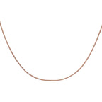 18K Rose Gold  Chain (Size - 18),  Gold Wt. 1.1 Gms