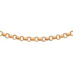 18K Rose Gold  Chain (Size - 16),  Gold Wt. 1.8 Gms