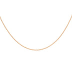 18K Rose Gold  Chain (Size - 16),  Gold Wt. 1.8 Gms