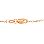 18K Rose Gold  Chain (Size - 16),  Gold Wt. 1.8 Gms