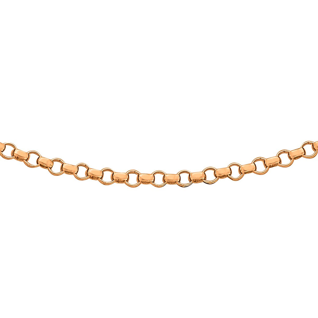 18K Rose Gold  Chain (Size - 18),  Gold Wt. 2 Gms