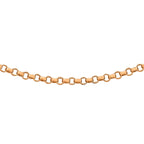 18K Rose Gold  Chain (Size - 18),  Gold Wt. 2 Gms