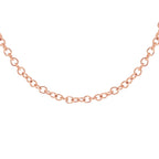 18K Rose Gold  Chain (Size - 18),  Gold Wt. 2.6 Gms