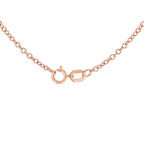 18K Rose Gold  Chain (Size - 18),  Gold Wt. 2.6 Gms