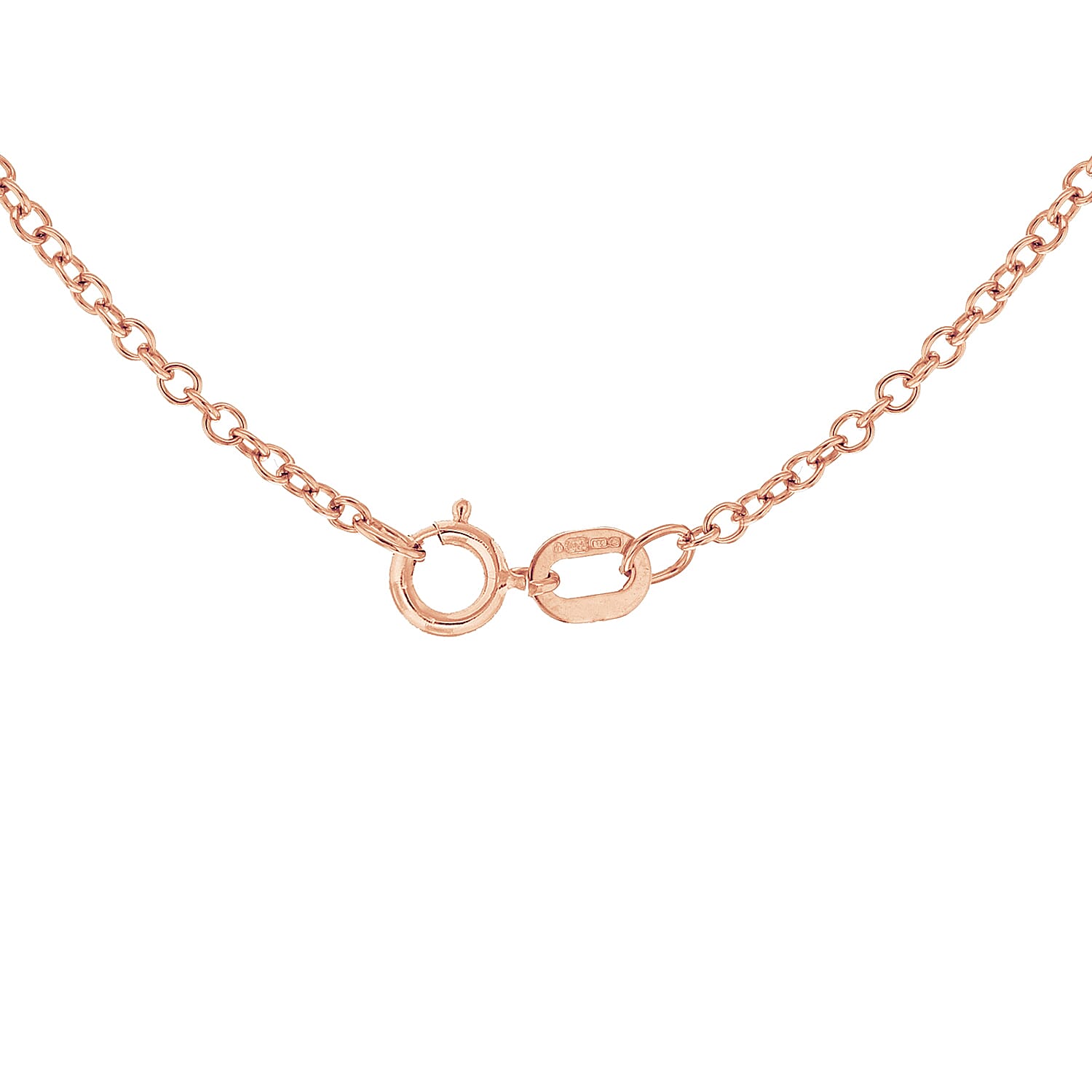 ILIANA 18K Rose Gold Trace Chain 18 Inch 7575404 4