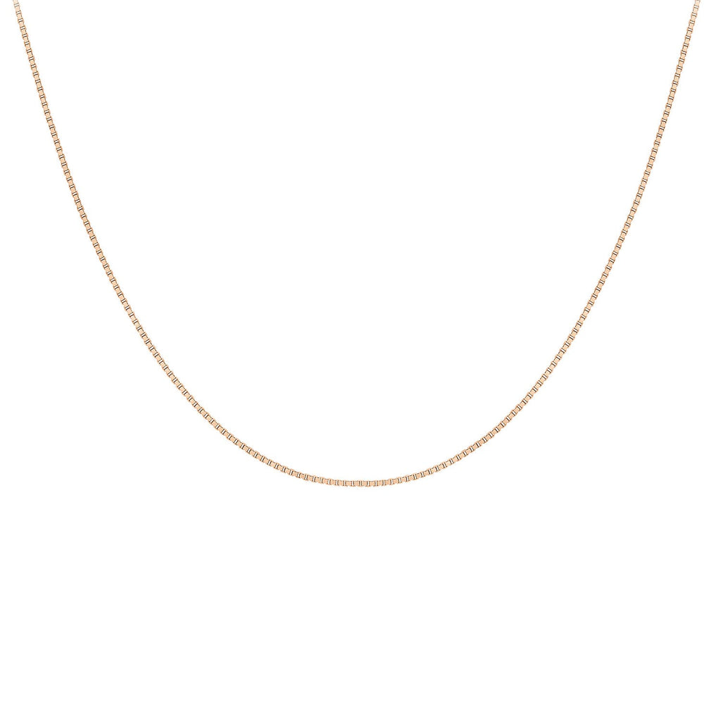 18K Rose Gold  Chain (Size - 20),  Gold Wt. 1.9 Gms