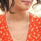18K Rose Gold  Chain (Size - 20),  Gold Wt. 1.9 Gms