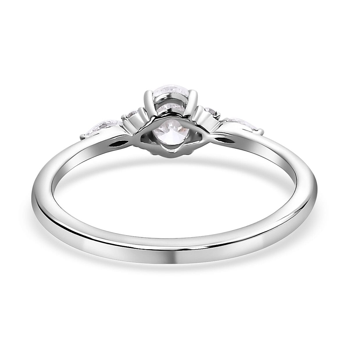 ILIANA - Diamond Solitaire Ring in 18K W Gold, IGI Certified 7557399 5