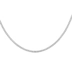 18K W Gold  Chain (Size - 18),  Gold Wt. 4.3 Gms