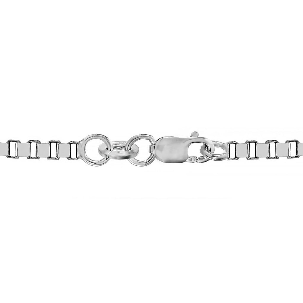 18K W Gold  Chain (Size - 18),  Gold Wt. 4.3 Gms
