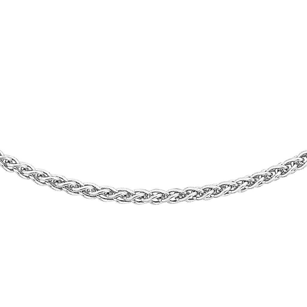 18K W Gold  Chain (Size - 16),  Gold Wt. 2.2 Gms