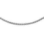 18K W Gold  Chain (Size - 18),  Gold Wt. 2.4 Gms