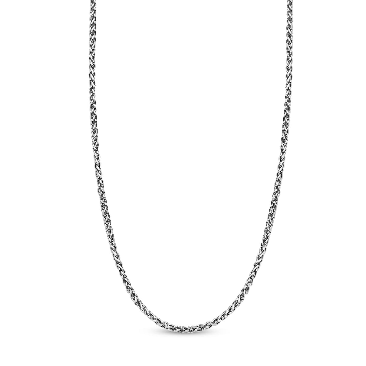 ILIANA 18K White Gold Chain in Spiga Pattern from JCK Vegas Collection, Gold Wt. 2.700 Grams 2862368 4