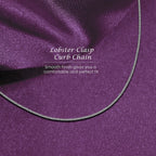 18K W Gold  Chain (Size - 18),  Gold Wt. 1.9 Gms