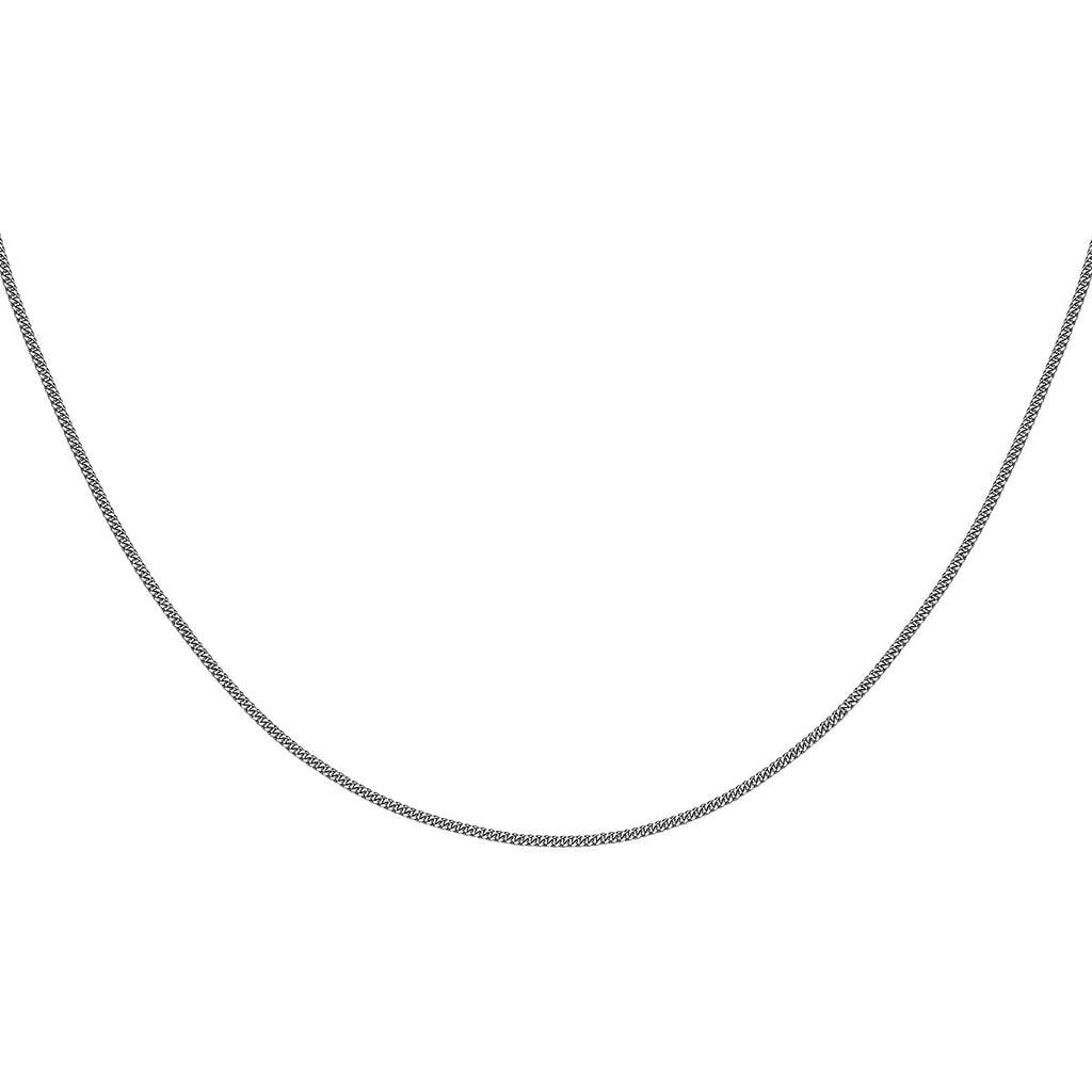 18K W Gold  Chain (Size - 18),  Gold Wt. 1.9 Gms