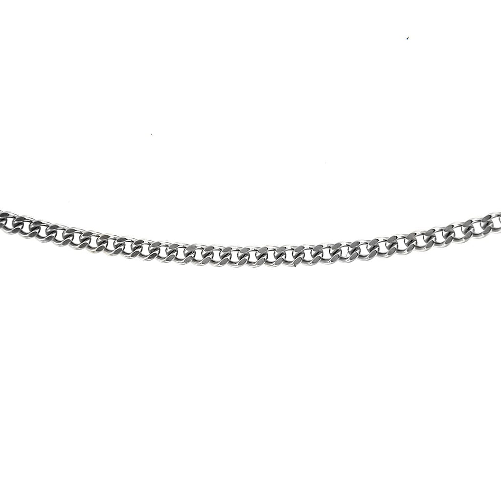 18K W Gold  Chain (Size - 16),  Gold Wt. 4.7 Gms