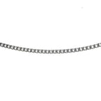 18K W Gold  Chain (Size - 16),  Gold Wt. 4.7 Gms