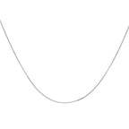 18K W Gold  Chain (Size - 16),  Gold Wt. 4.7 Gms