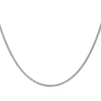 18K W Gold  Chain (Size - 18),  Gold Wt. 1.1 Gms