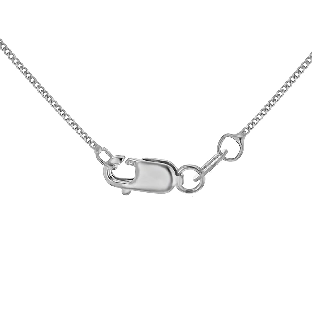 18K W Gold  Chain (Size - 16),  Gold Wt. 1.7 Gms