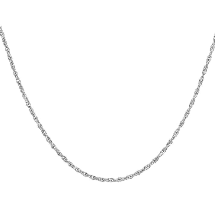 ILIANA 18K White Gold Prince of Wales Chain 18 Inch 7574257 2