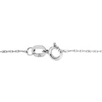 18K W Gold  Chain (Size - 18),  Gold Wt. 1.2 Gms