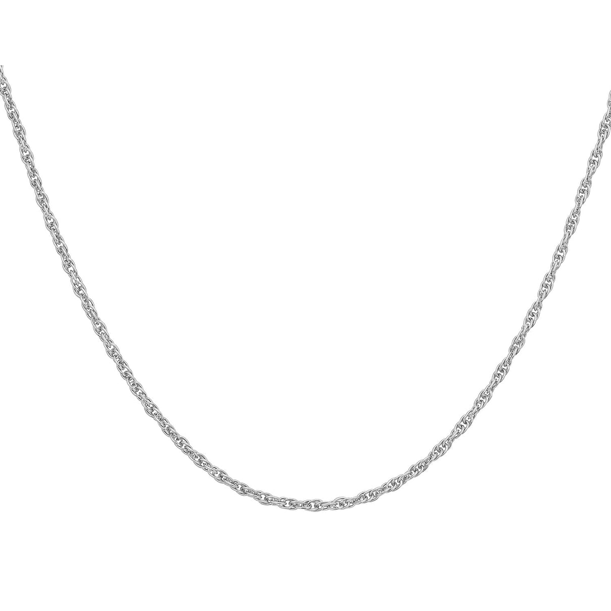 ILIANA 18K White Gold Prince of Wales Chain 20 Inch 7574262 1