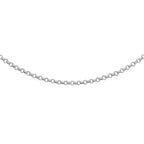 18K W Gold  Chain (Size - 18),  Gold Wt. 1.9 Gms