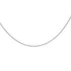 18K W Gold  Chain (Size - 18),  Gold Wt. 1.9 Gms