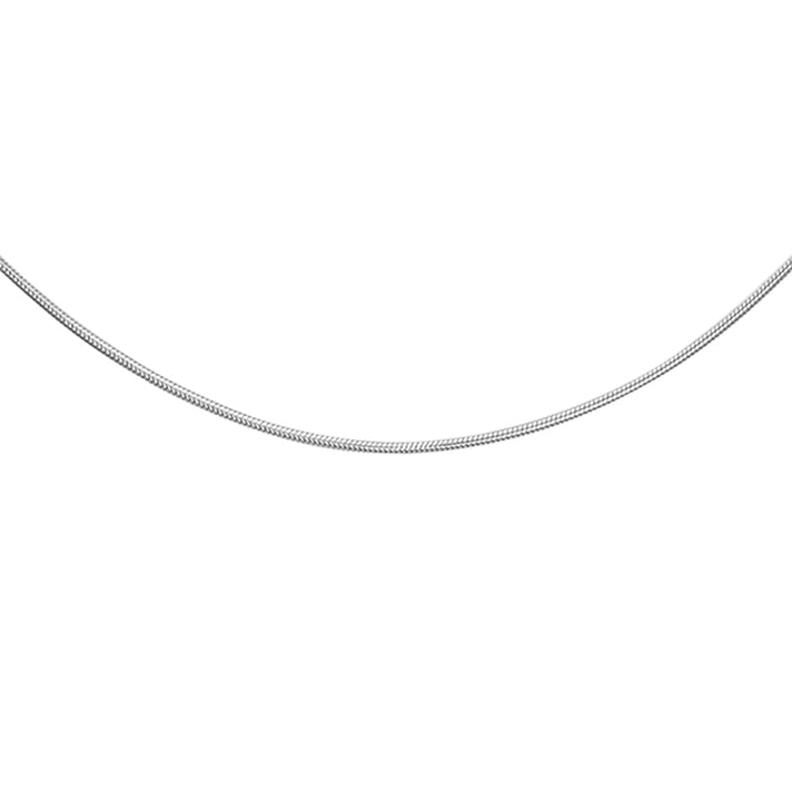 ILIANA 18K White Gold Round Snake Chain 16 Inch 2.8g 7574789 1