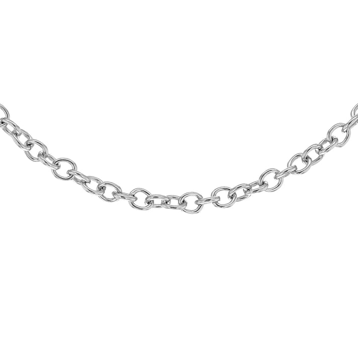 18K White Gold Trace Chain 16 Inch 7575399 1