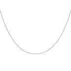 18K W Gold  Chain (Size - 18),  Gold Wt. 2.7 Gms