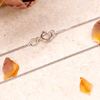 18K W Gold  Chain (Size - 18),  Gold Wt. 2.7 Gms